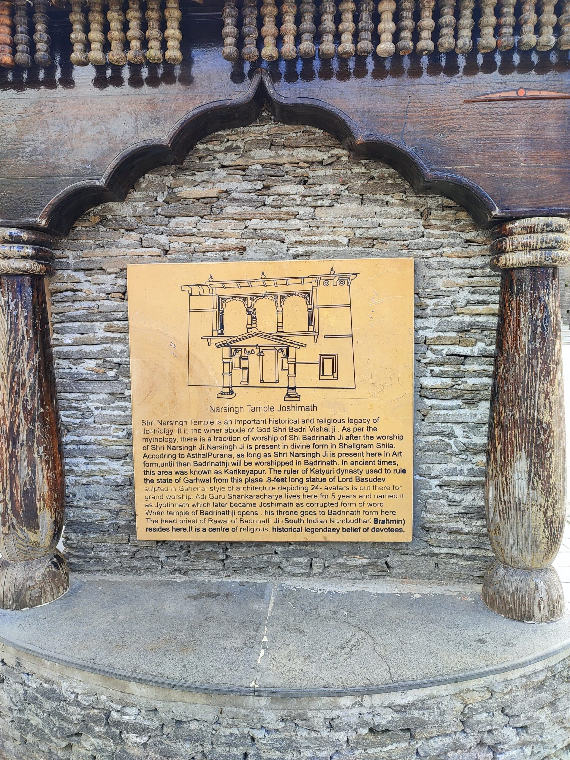 Narsingh Temple Joshimath Winter Char Dham yatra