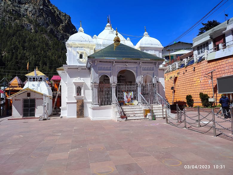 Gangotri Temple - Winter Char Dham temples in Uttarakhand