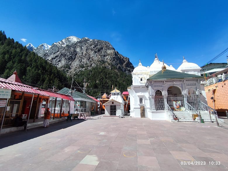 Gangotri Temple - Winter Char Dham temples in Uttarakhand
